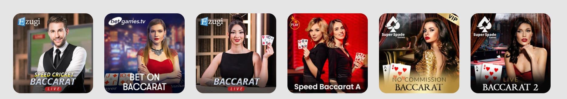 Baccarat at 10CRIC Casino