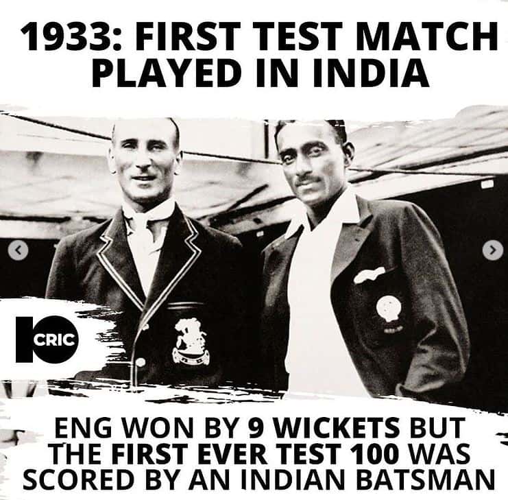 1933 India vs England 1st Test