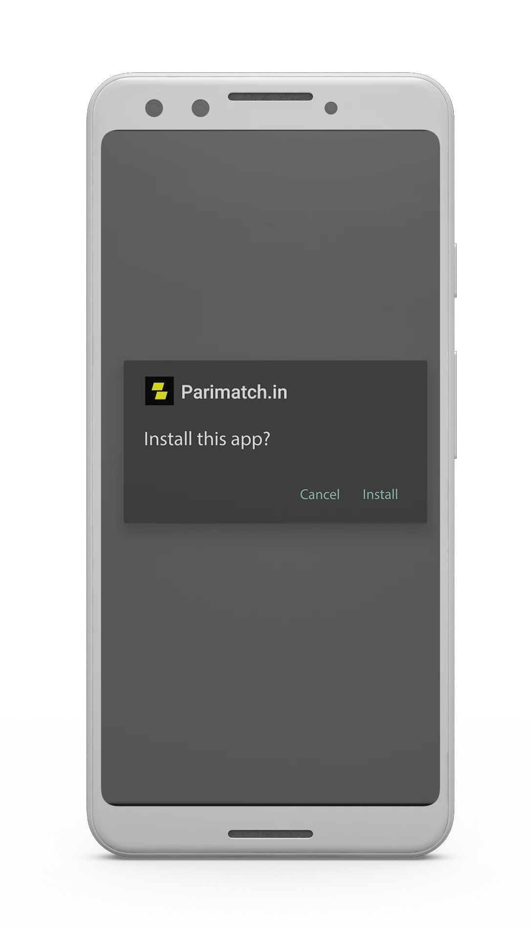 Install Parimatch app